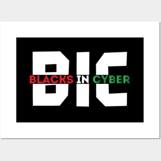 Blacks In Cybersecurity Posters and Art